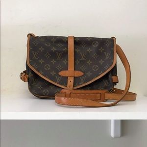 Authentic LV Samur 30 MM Monogram
